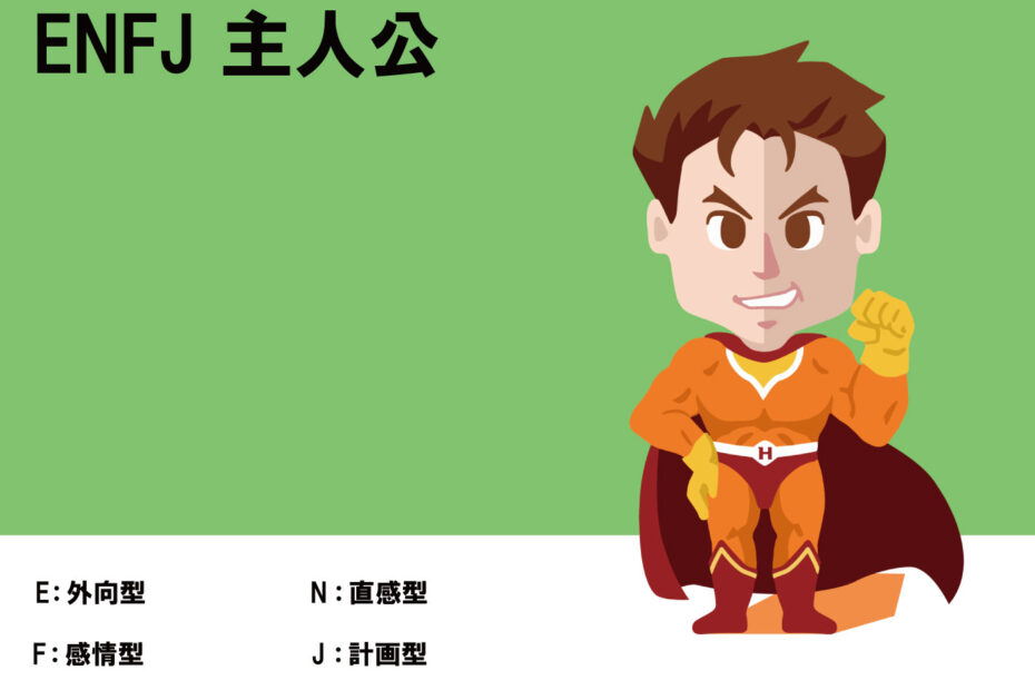ENFJ、主人公、
