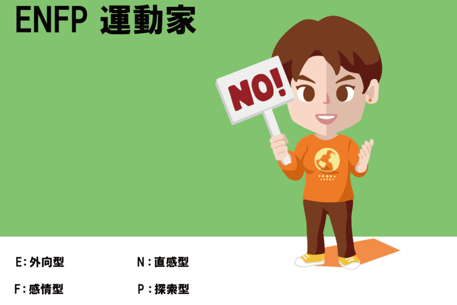ENFP、運動家、